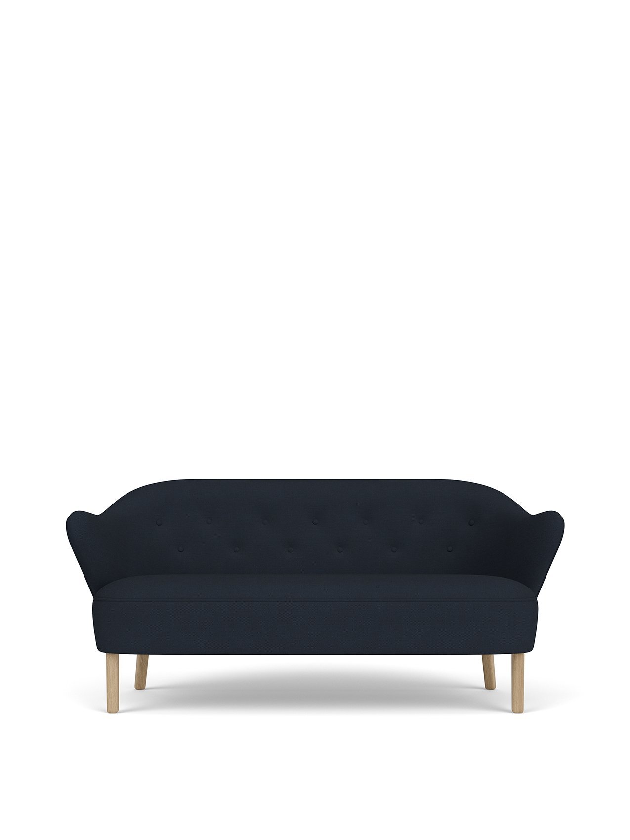 Ingeborg Sofa, Wooden Base, Textile