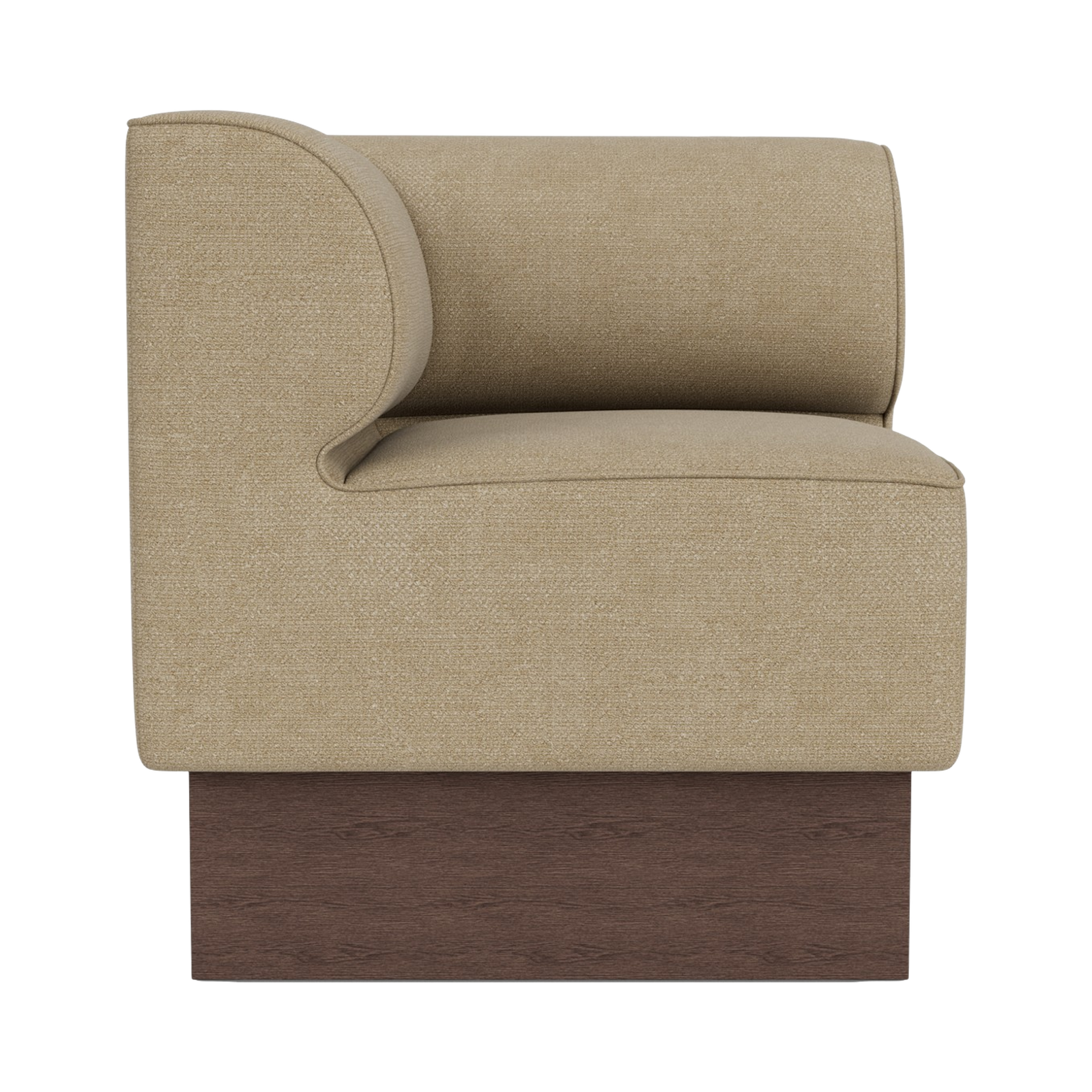 Eave Dining Sofa, Corner Module, Plateau