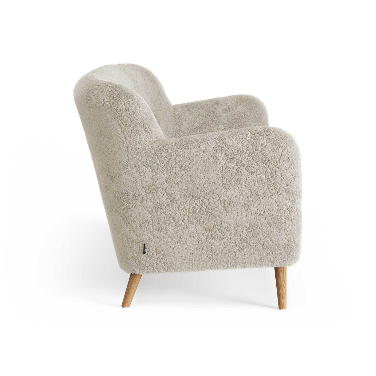 Nova 2-sits i fårskinn