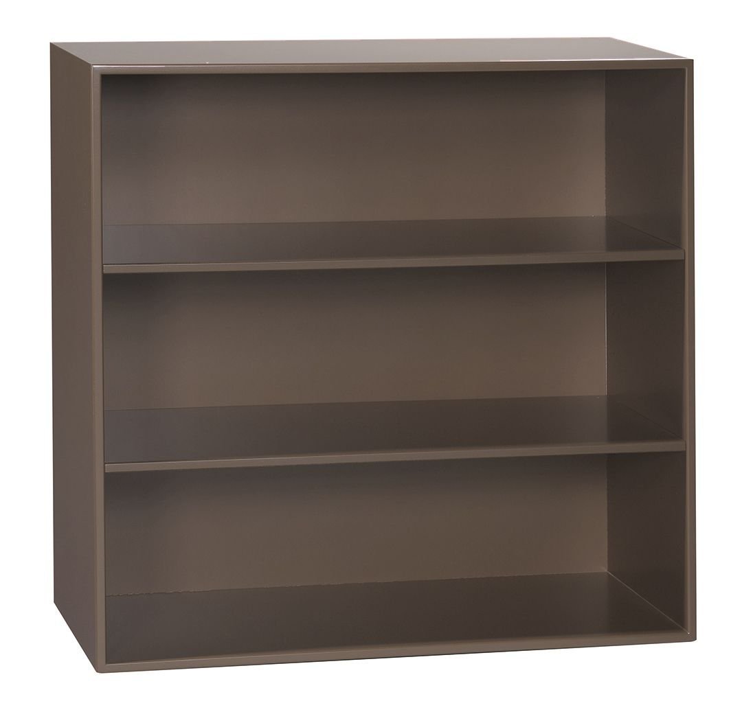 KUBIK Color (hel) reolkasse 3 rum - 70x70 cm.