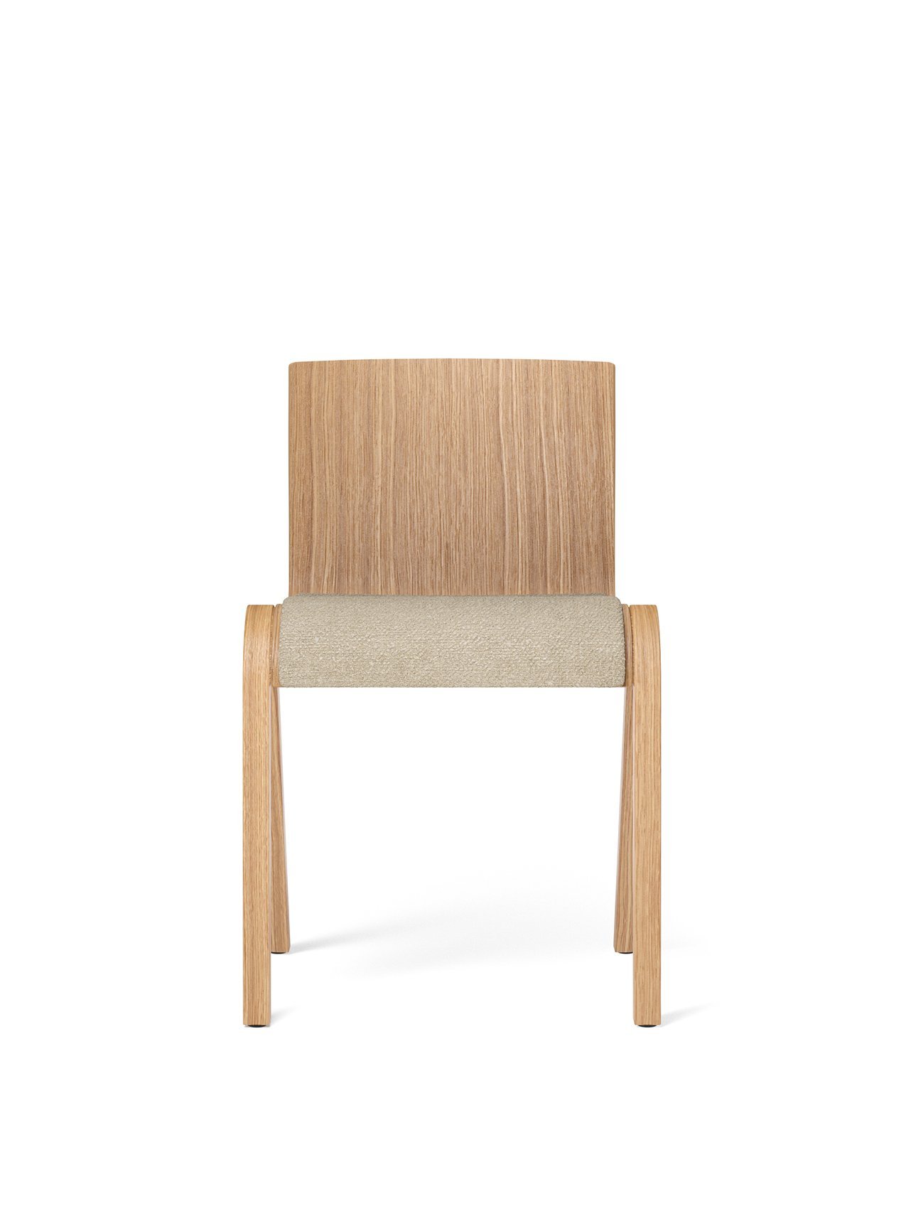 Ready Dining Chair, Wooden Base, Textile