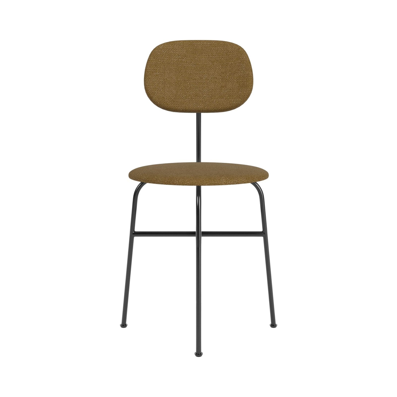 Afteroom Dining Chair Plus, Metal Base, Textile