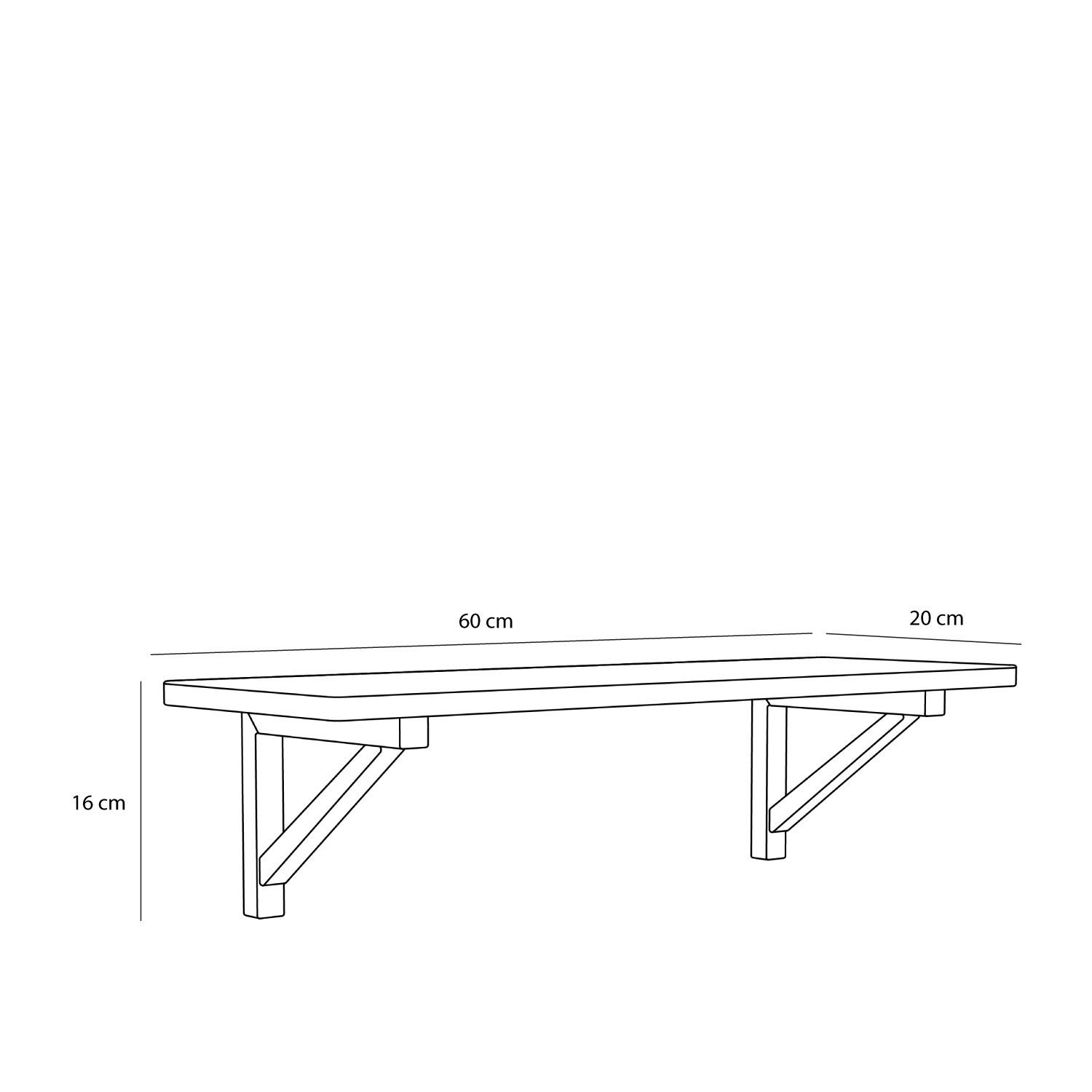 Arki Reol  Grå/Natur