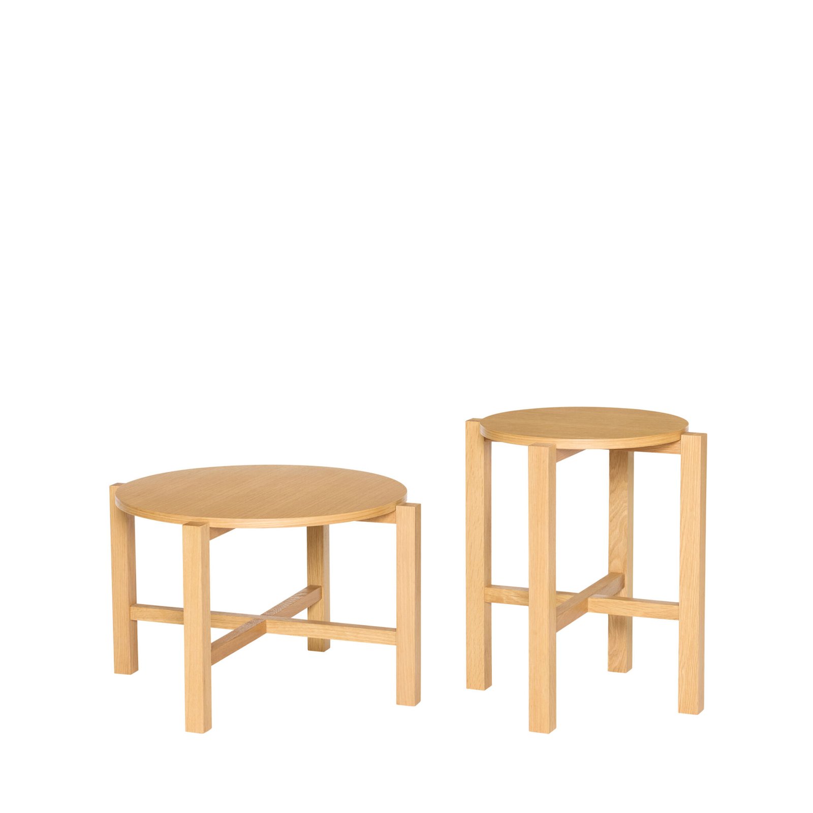 Four Sofabord Natur (sæt af 2)