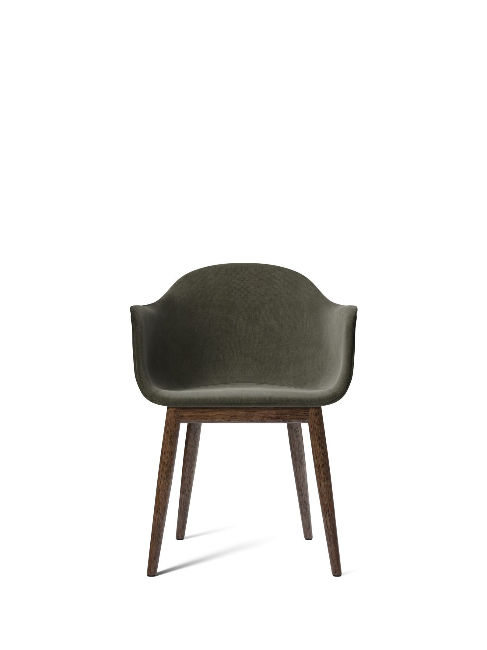 Harbour Dining Chair, Wooden Base, Textile