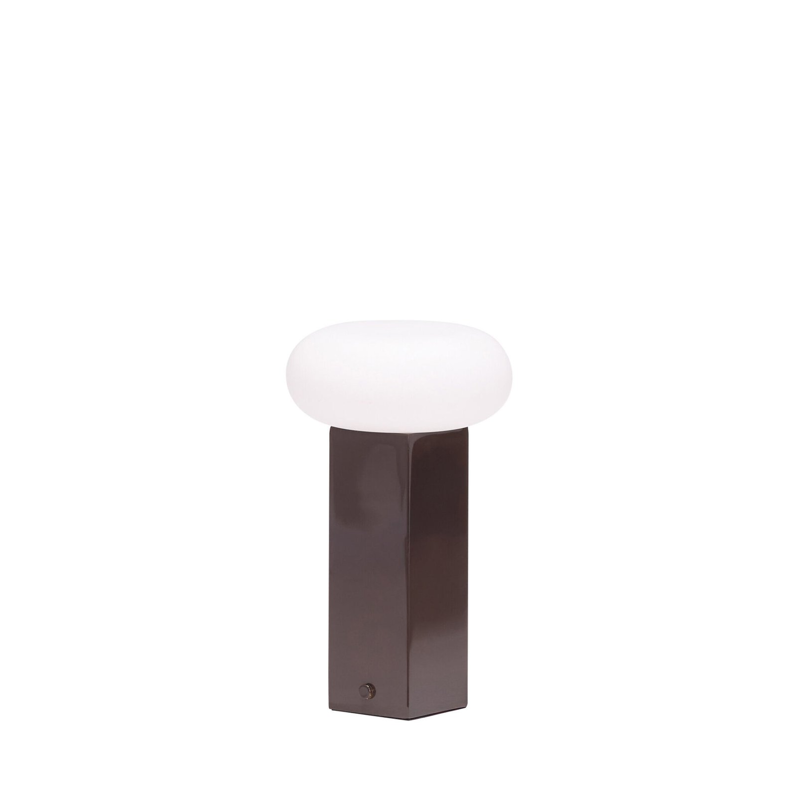 Low Transportabel Lampe Brun