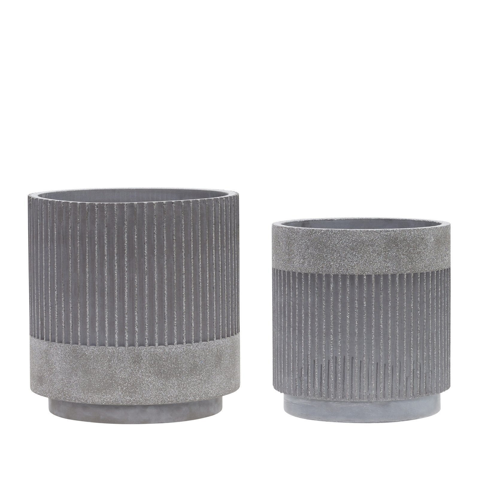 Ripple Potte Mørkegrå (sæt af 2)