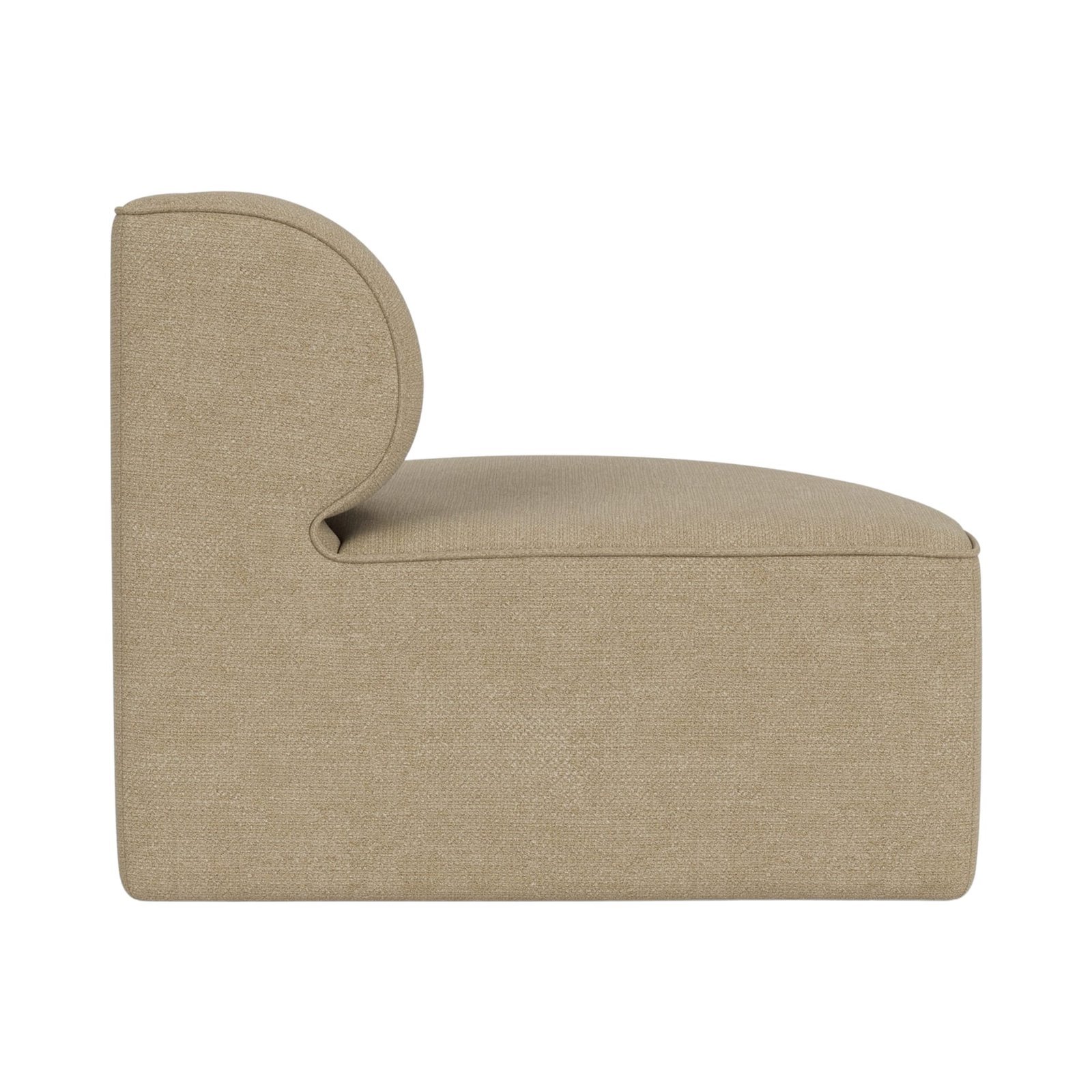 Eave Seamline Modular Sofa 86, Module, Convex Corner 86