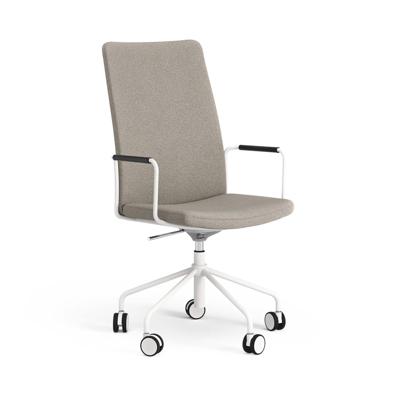 Stella High back karmstol med hjulstativ höj och sänkbar