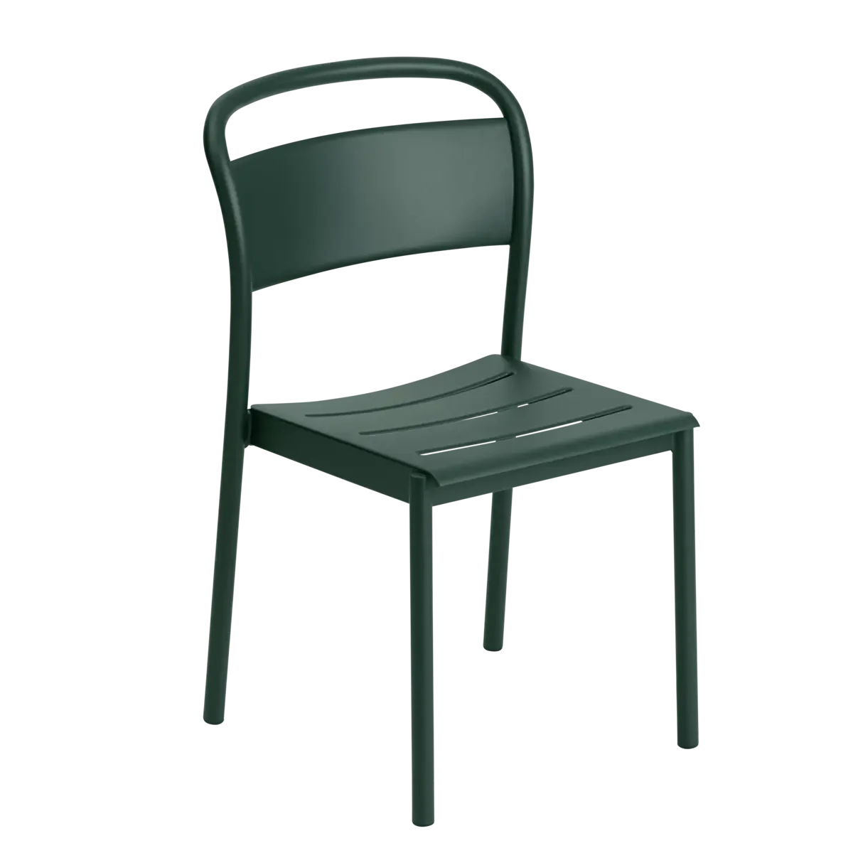 Linear Steel Side Chair