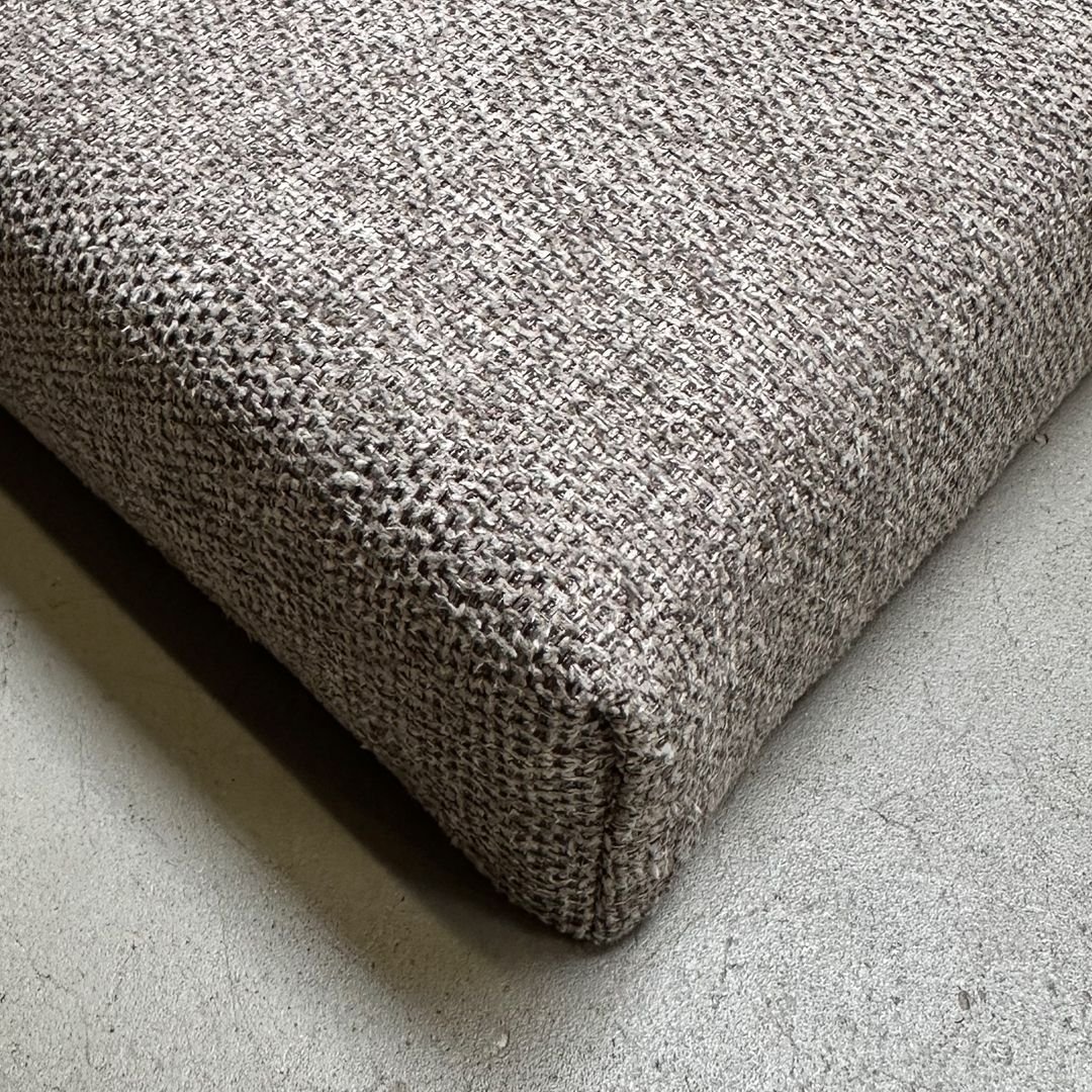 BRICK BOX hynde 90x45x6 cm. (med plade) - gråbrun nistret