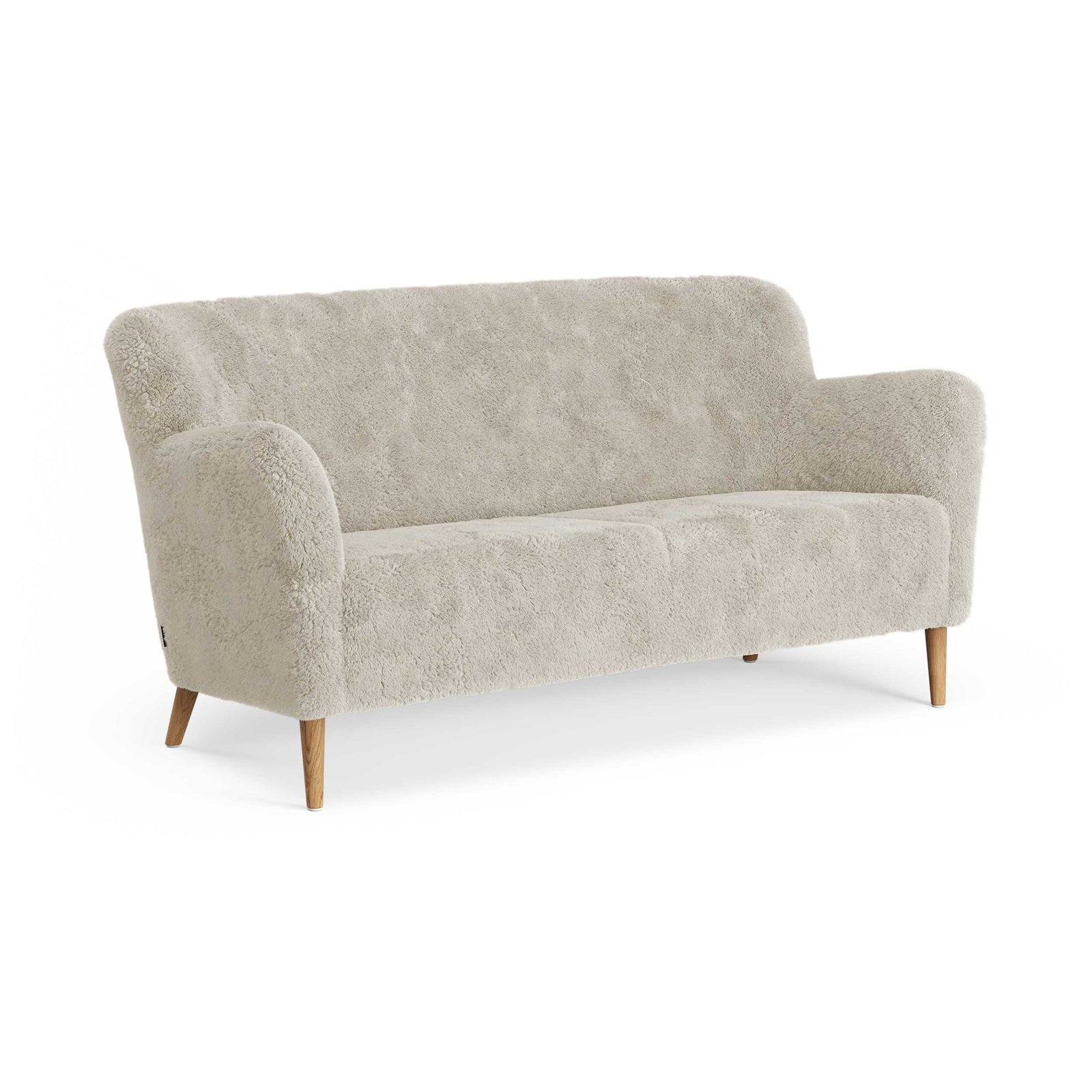 Nova 2-sits i fårskinn