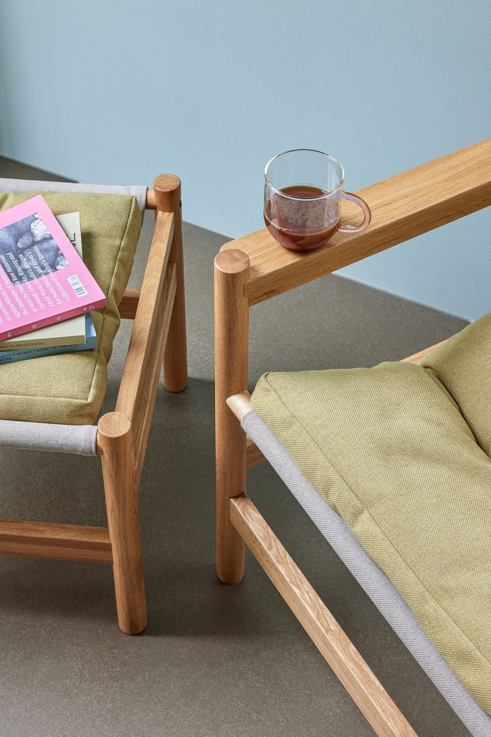 Kiosk Glaskrus  Flerfarvet (sæt af 4)