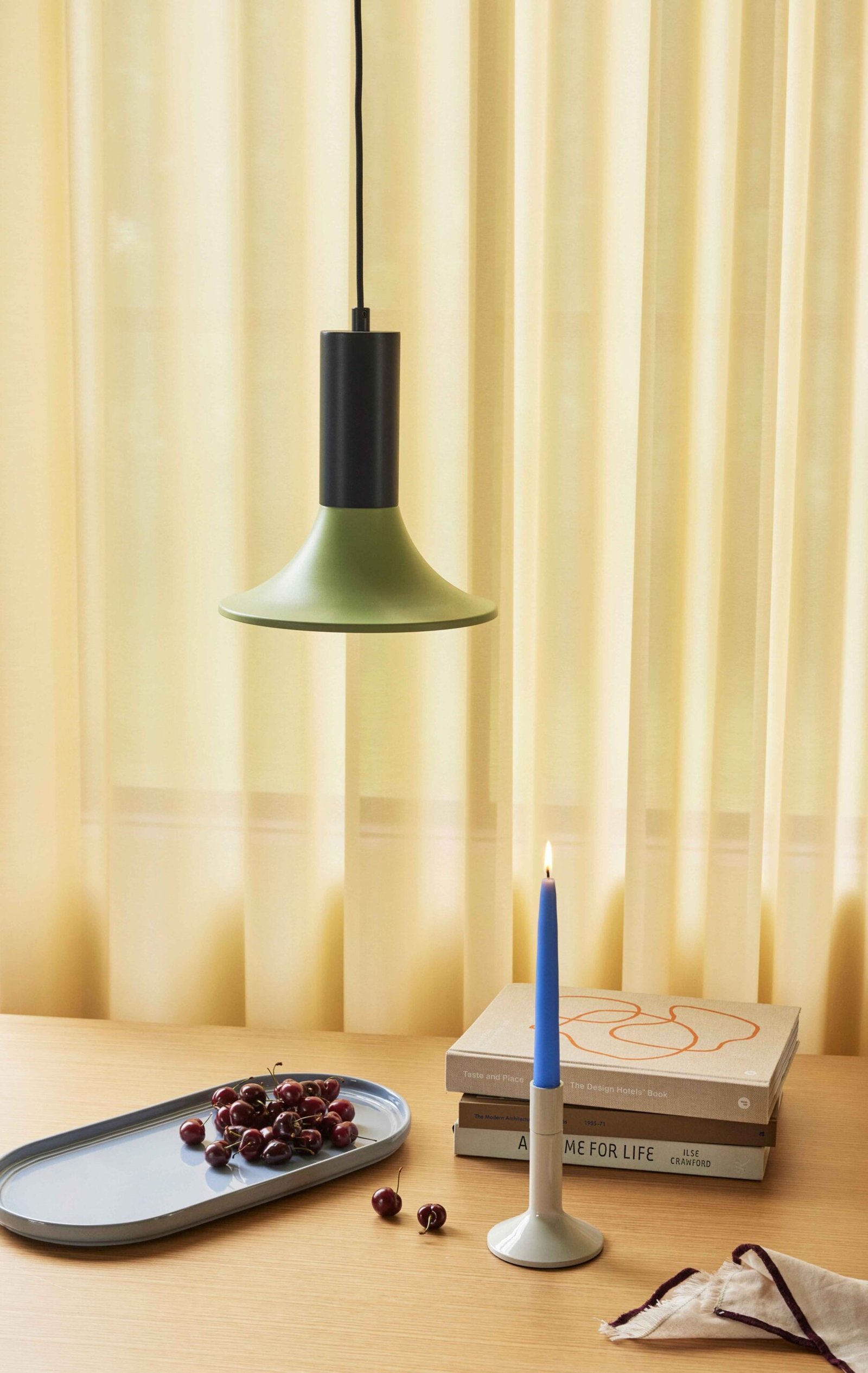 Kindred Lysestage Lysegrå (sæt af 2)