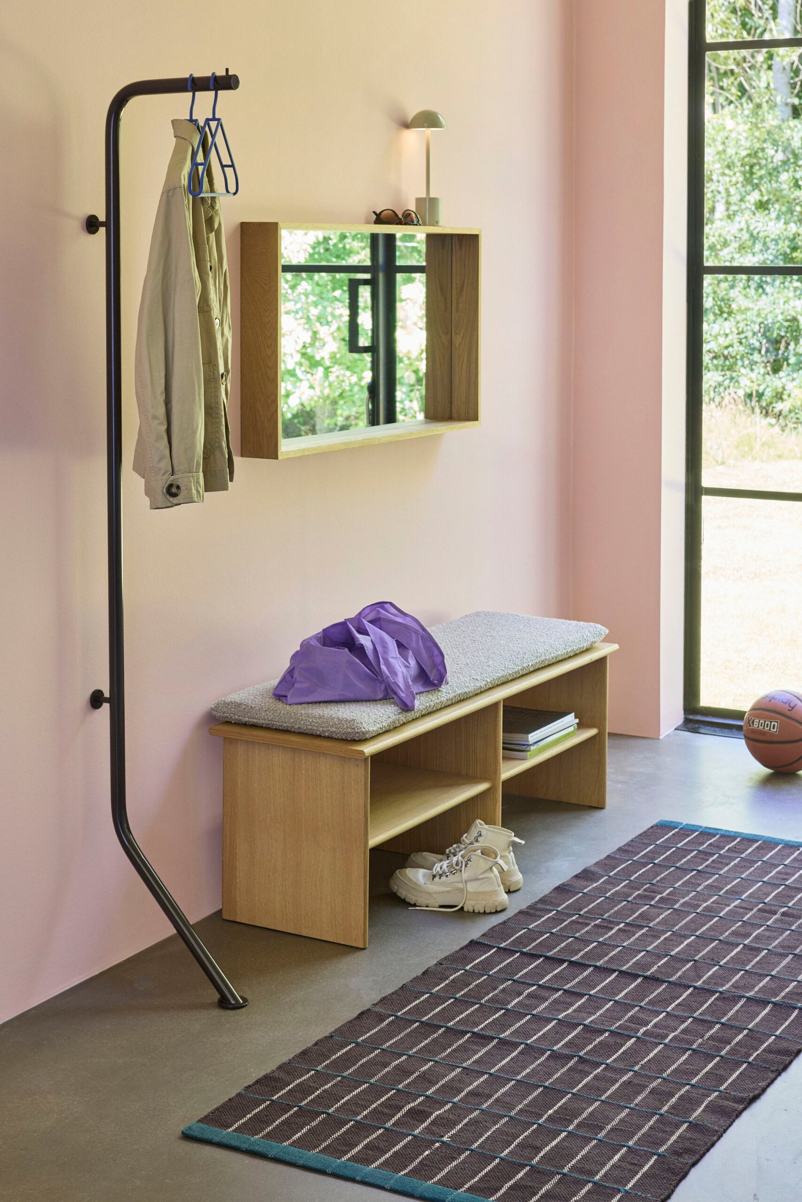 Bend Tøjstativ Mørkebrun