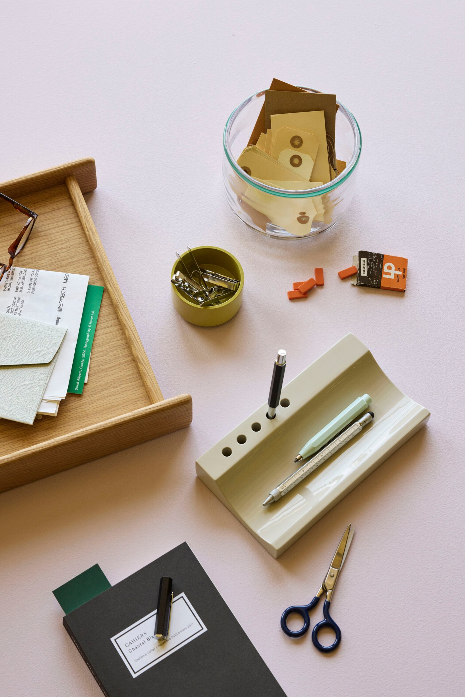 Kanso Opbevaringskasse Flerfarvet (sæt af 3)