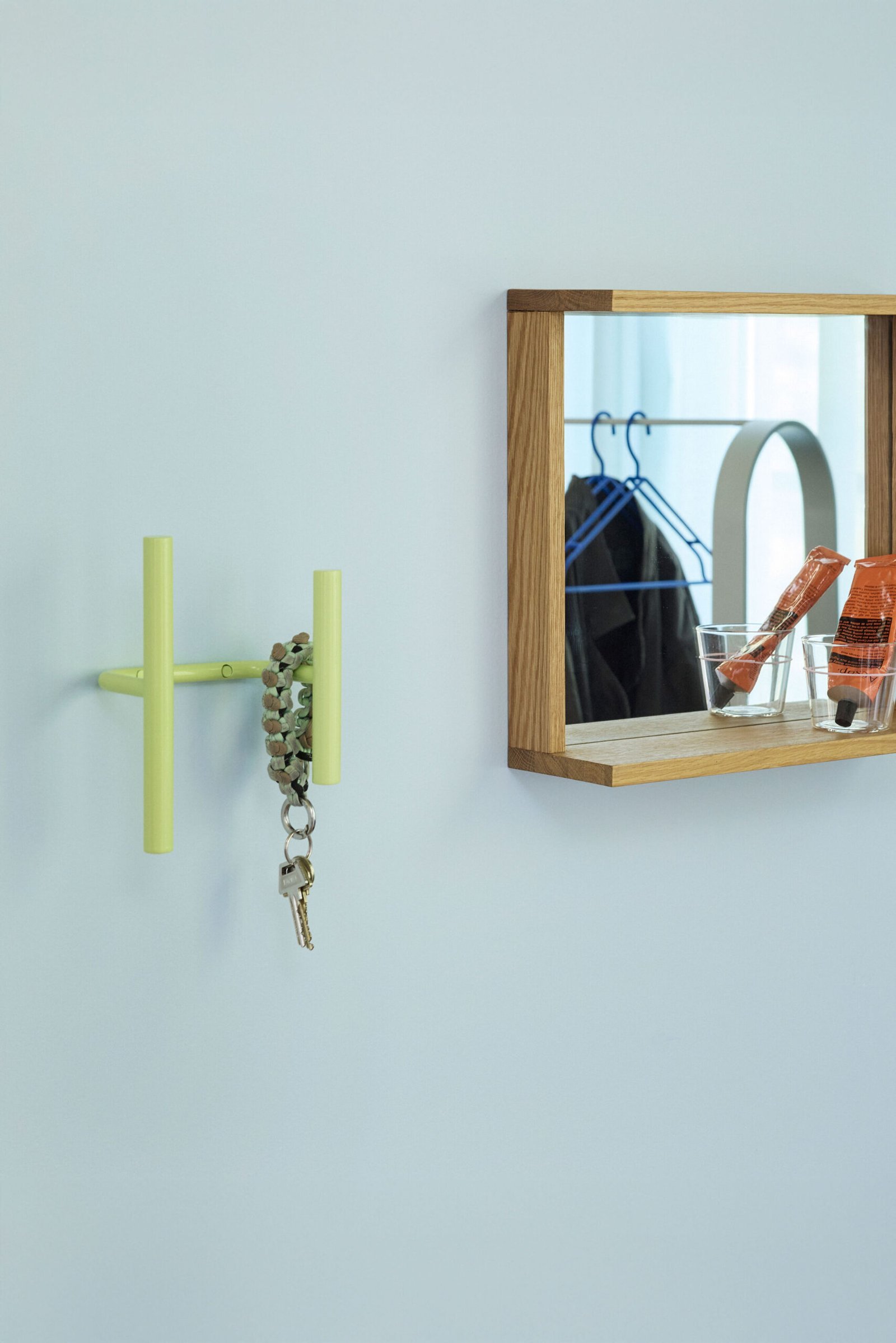 Flip Knagerække Lysegrøn