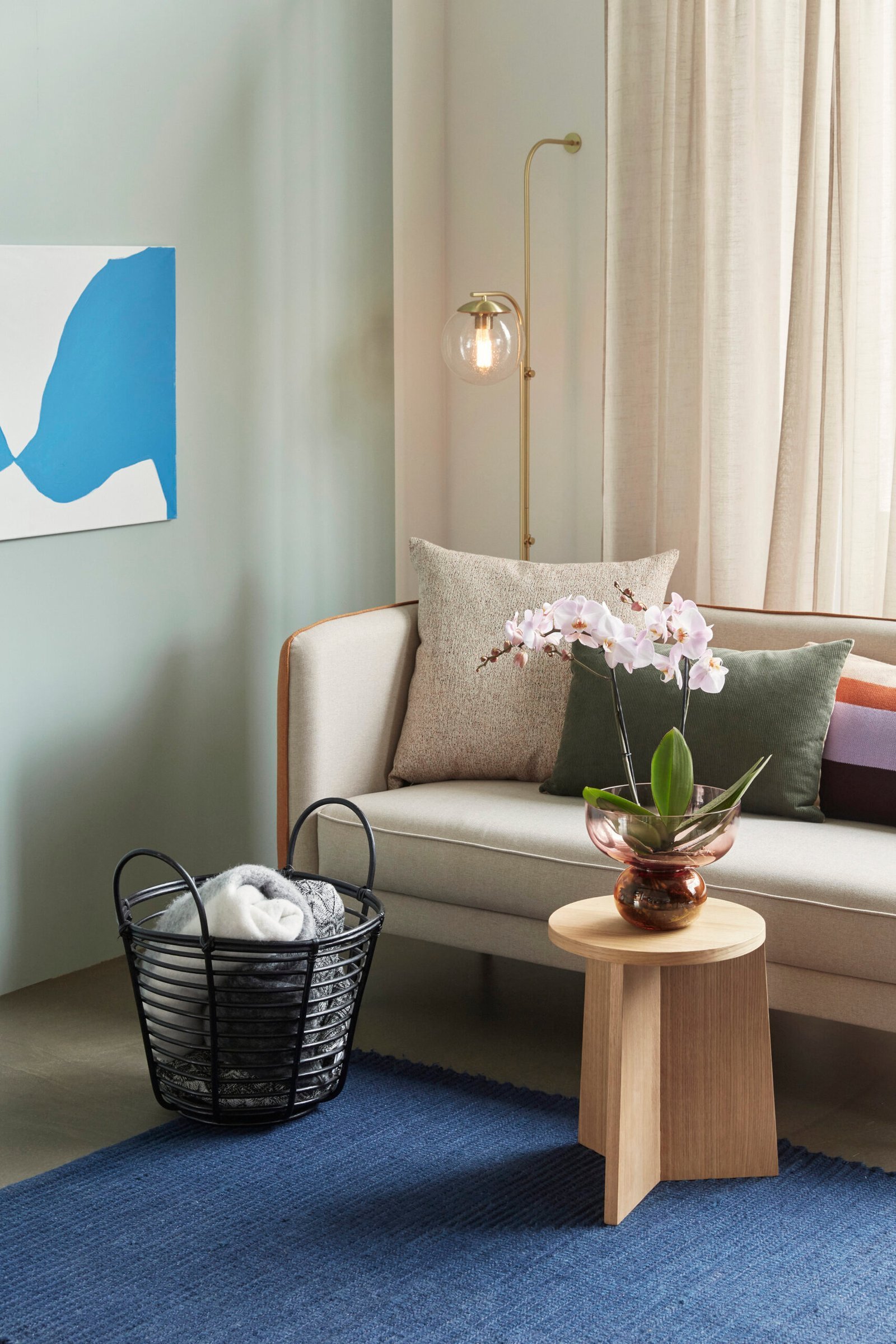 Show Vase Lyserød/Ravfarve