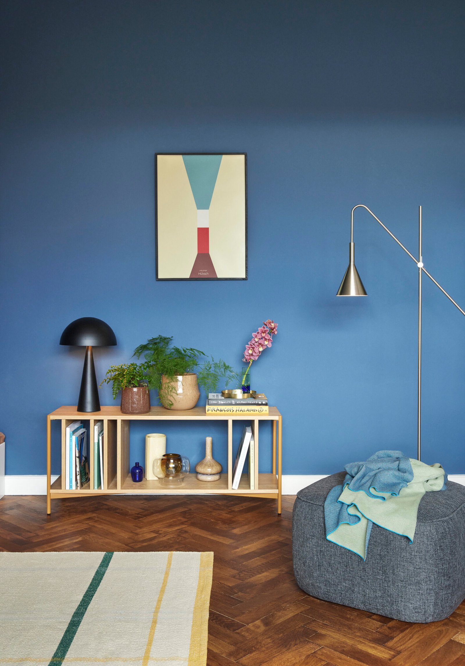 Cuddle Plaid  Grøn/Blå