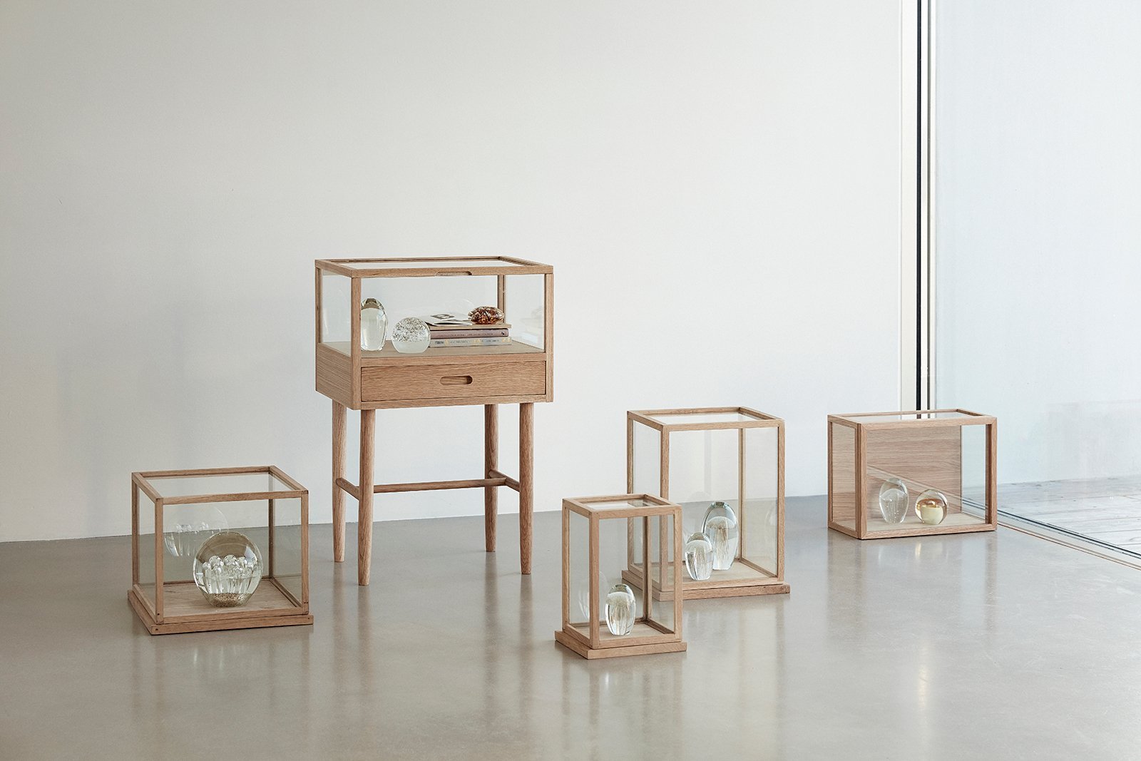 Spectacle Udstillingsmontrer Small Natur (sæt af 2)