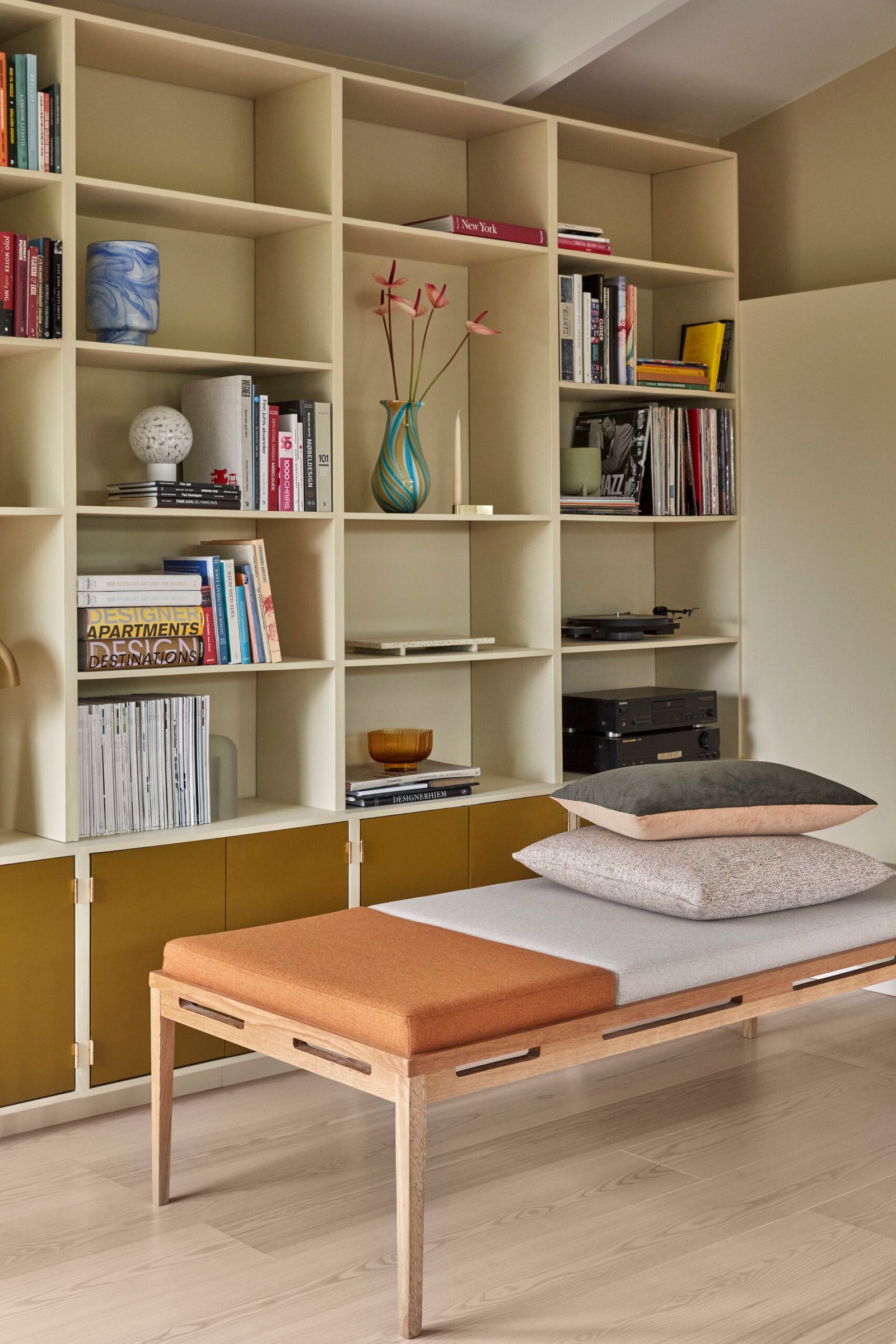 Cloud Vaser Blå/Hvid (sæt af 2)