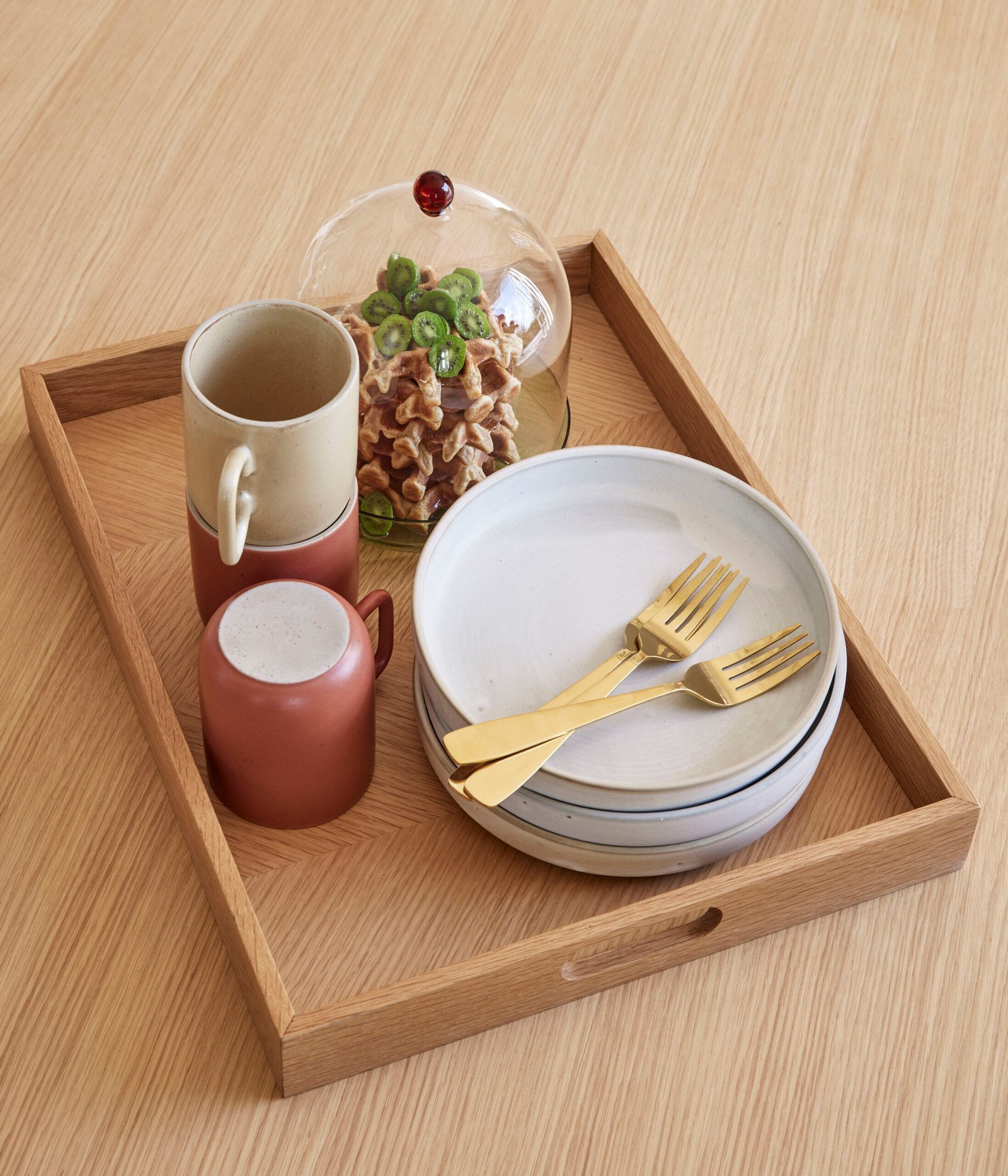 Flora Glasklokke Grå