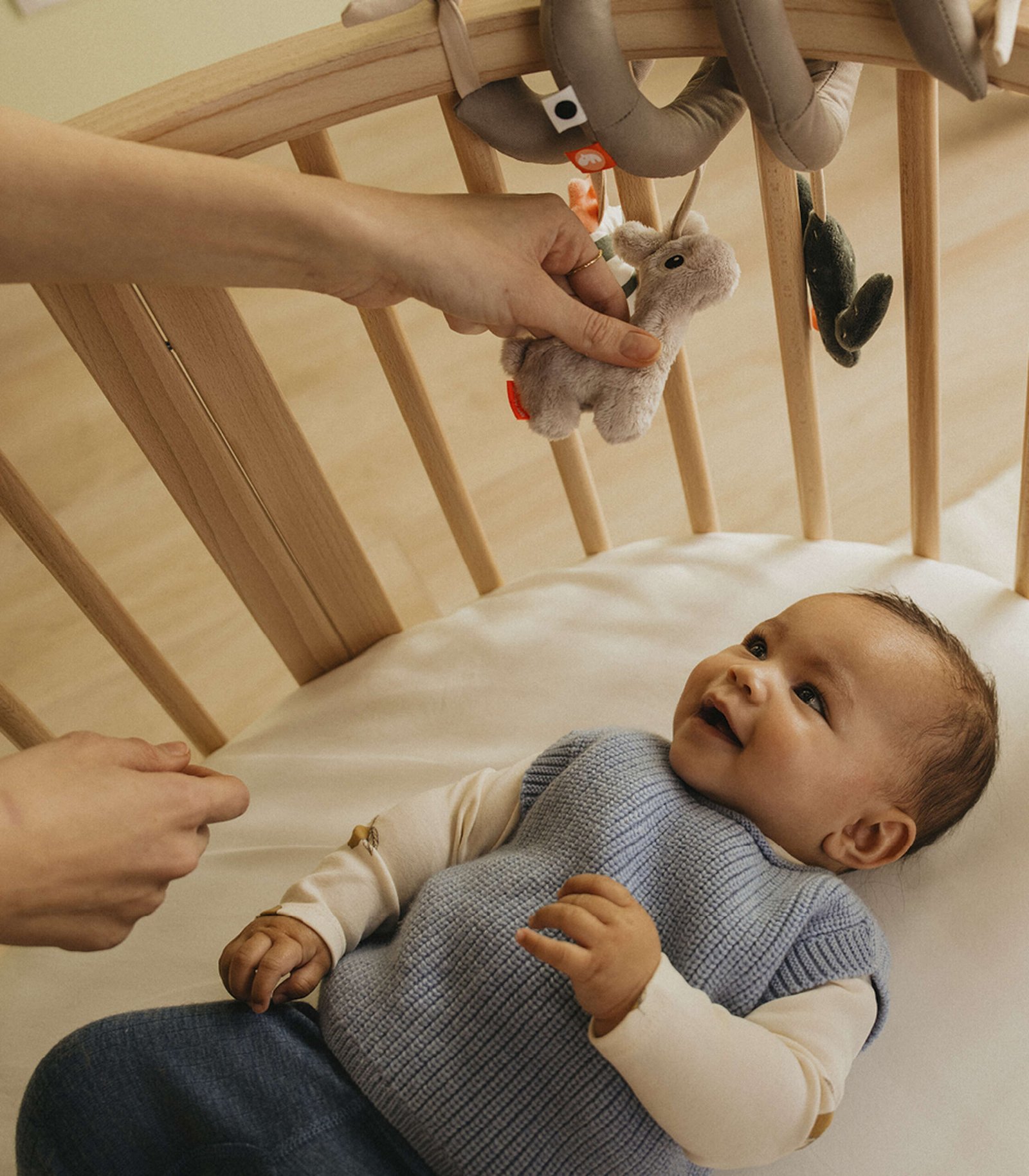 STOKKE® Sleepi™ Mini Fitted Sheet