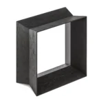 Black Stained Matt Lacquer