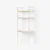 Alabaster Lacquered oak / Lacquered oak shelves