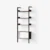 Anthracite Lacquered walnut / Anthracite shelves [146501A545]