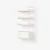 Alabaster Lacquered oak / Alabaster shelves [146464A544]