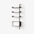 Anthracite Lacquered walnut / Anthracite shelves [146500A545]