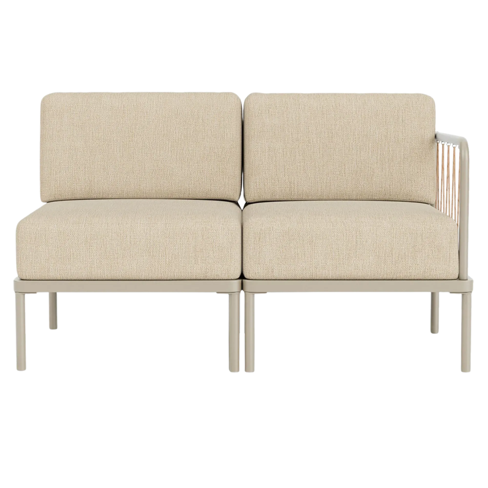 Hadley Outdoor, 2-personers højre open-end modulsofa