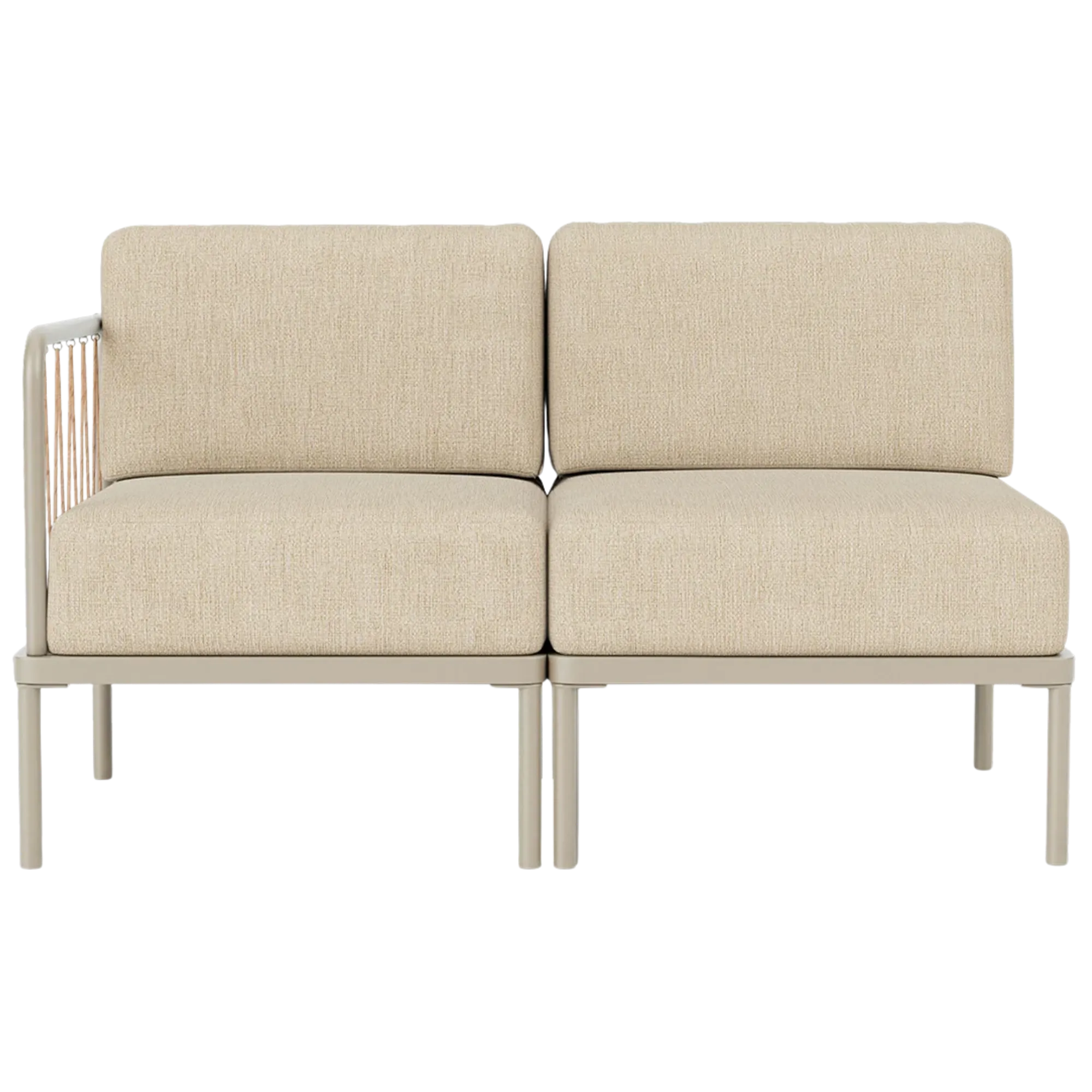 Hadley Outdoor, 2-personers venstre open-end modulsofa