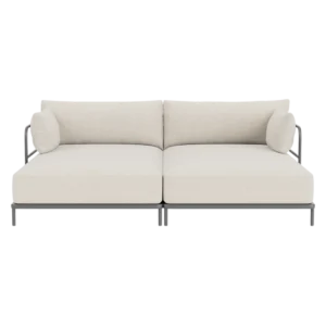 Vincent Outdoor, 3-personers dobbeltchaiselong modulsofa