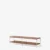 Chrome frame Veneer / Lacquered walnut / Edge Solid lacquered walnut