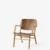 Armrest Walnut & Lacquered oak frame