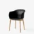 Black lacquered oak base / Black shell