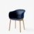 Black lacquered oak base / Midnight Blue shell