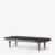 Smoked oiled oak base Marble / Nero Marquina
