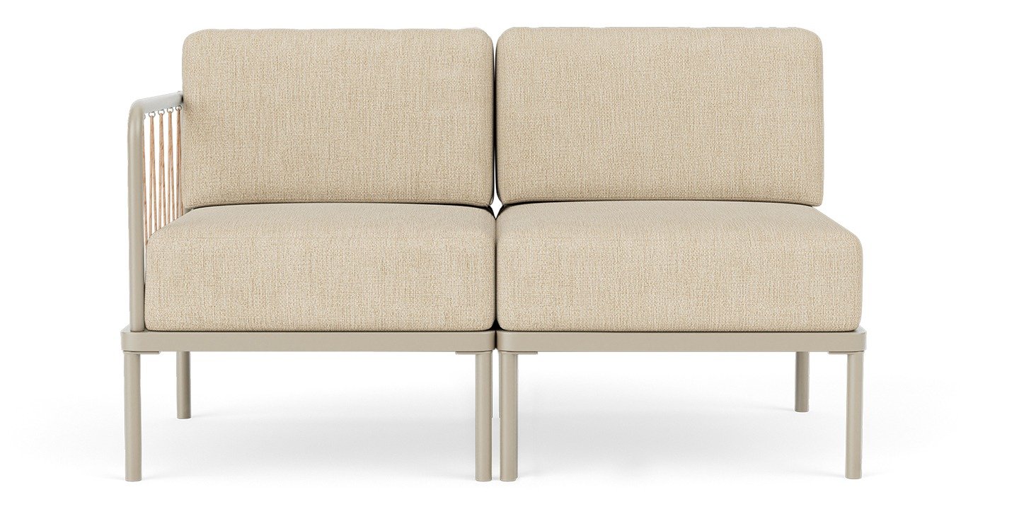 Hadley Outdoor, 2-personers venstre open-end modulsofa