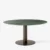Bronzed center base Marble / Verde Guatemala