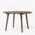 4 legs Solid wood / Smoked oiled oak