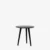 Solid wood / Black lacquered oak