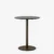 Bronzed center base Marble / Bianco Carrara