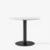 Matt black center base Marble / Bianco Carrara