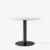 Bronzed center base Marble / Bianco Carrara