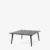 Solid wood / Black lacquered oak