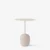 Round Crema Diva marble base Steel / Ivory White