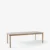 Oiled oak legs Brass fittings Nano Laminate / Beige Arizona 0748 / Edge Oiled oak